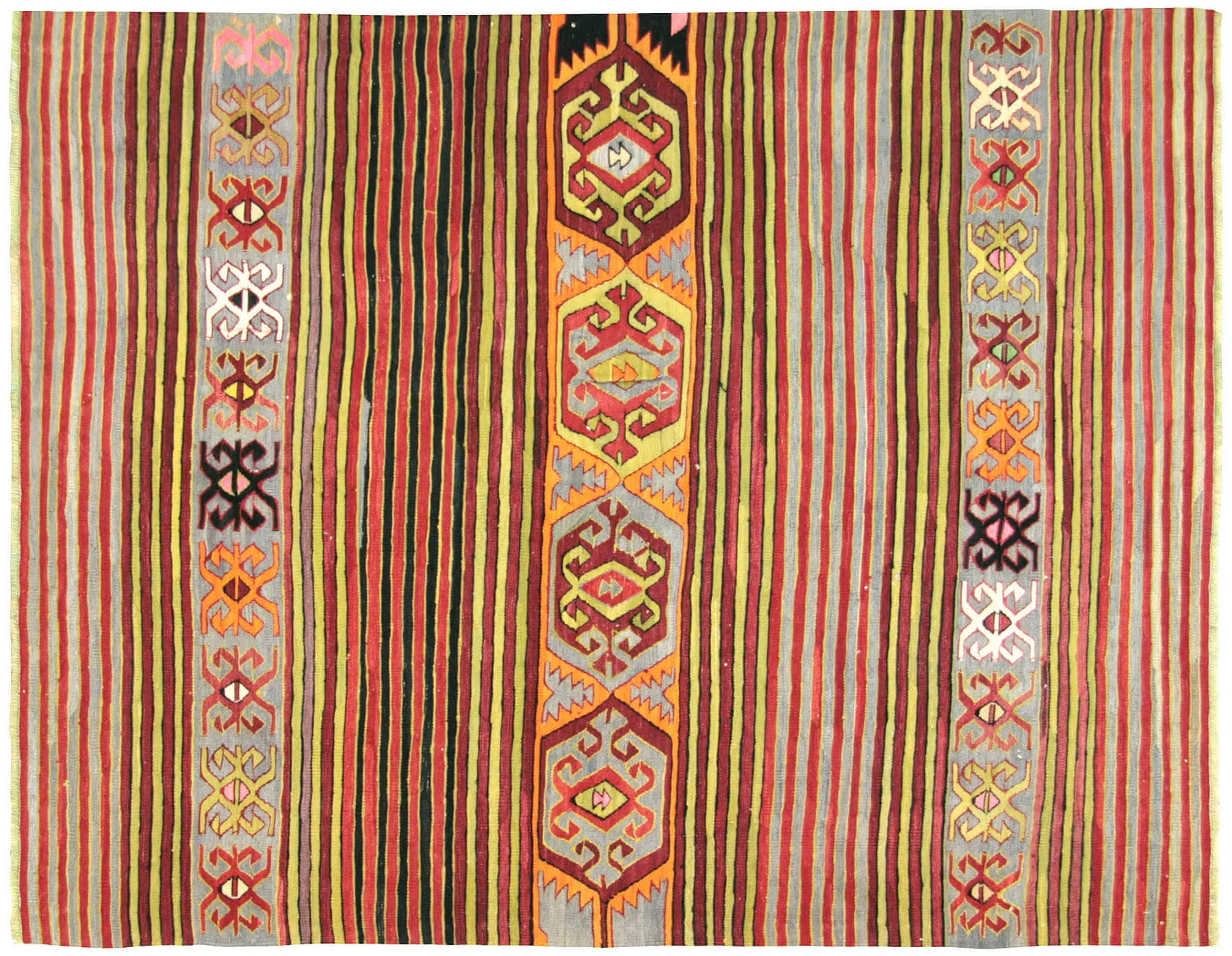 Vintage Turkish Kilim - 5'6" x 6'11"