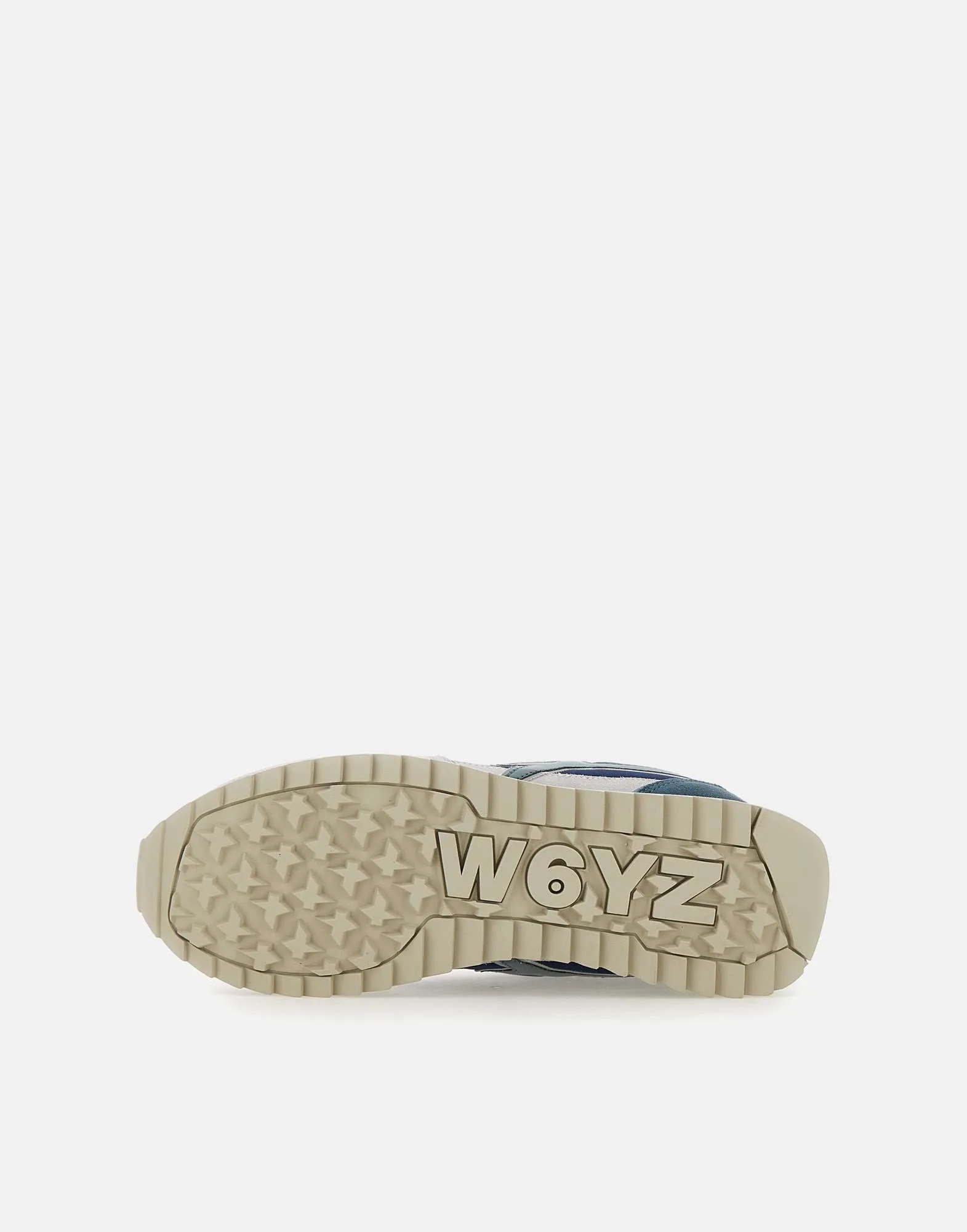 W6 yz jet m blå neon sneakers