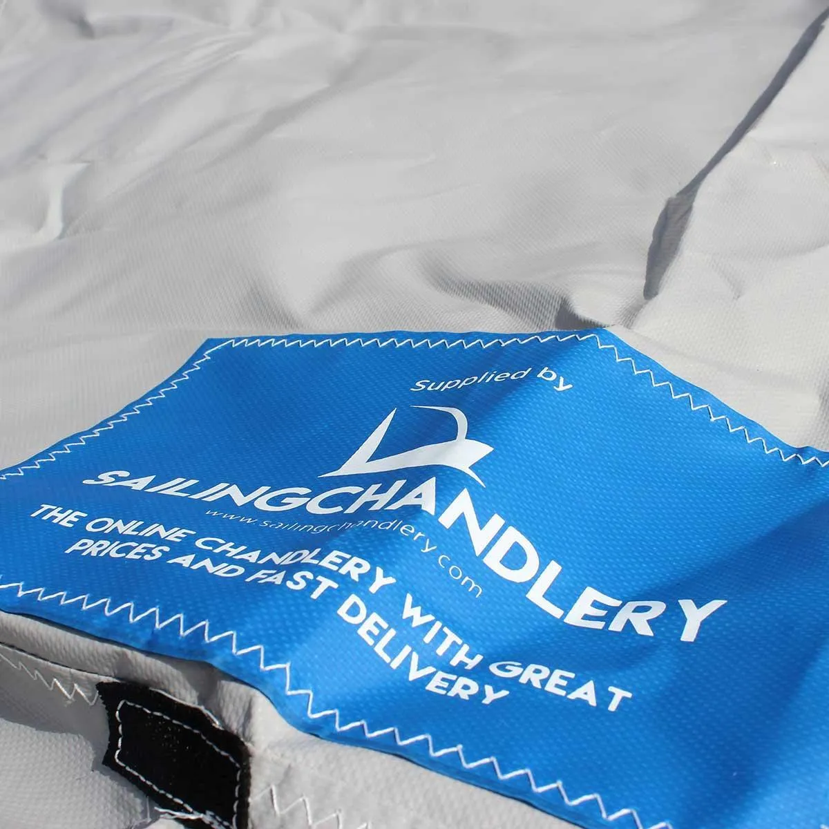 Wayfarer Boat Cover - Boom Up -  PVC Grey