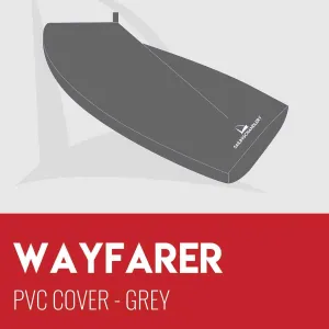 Wayfarer Boat Cover - Boom Up -  PVC Grey