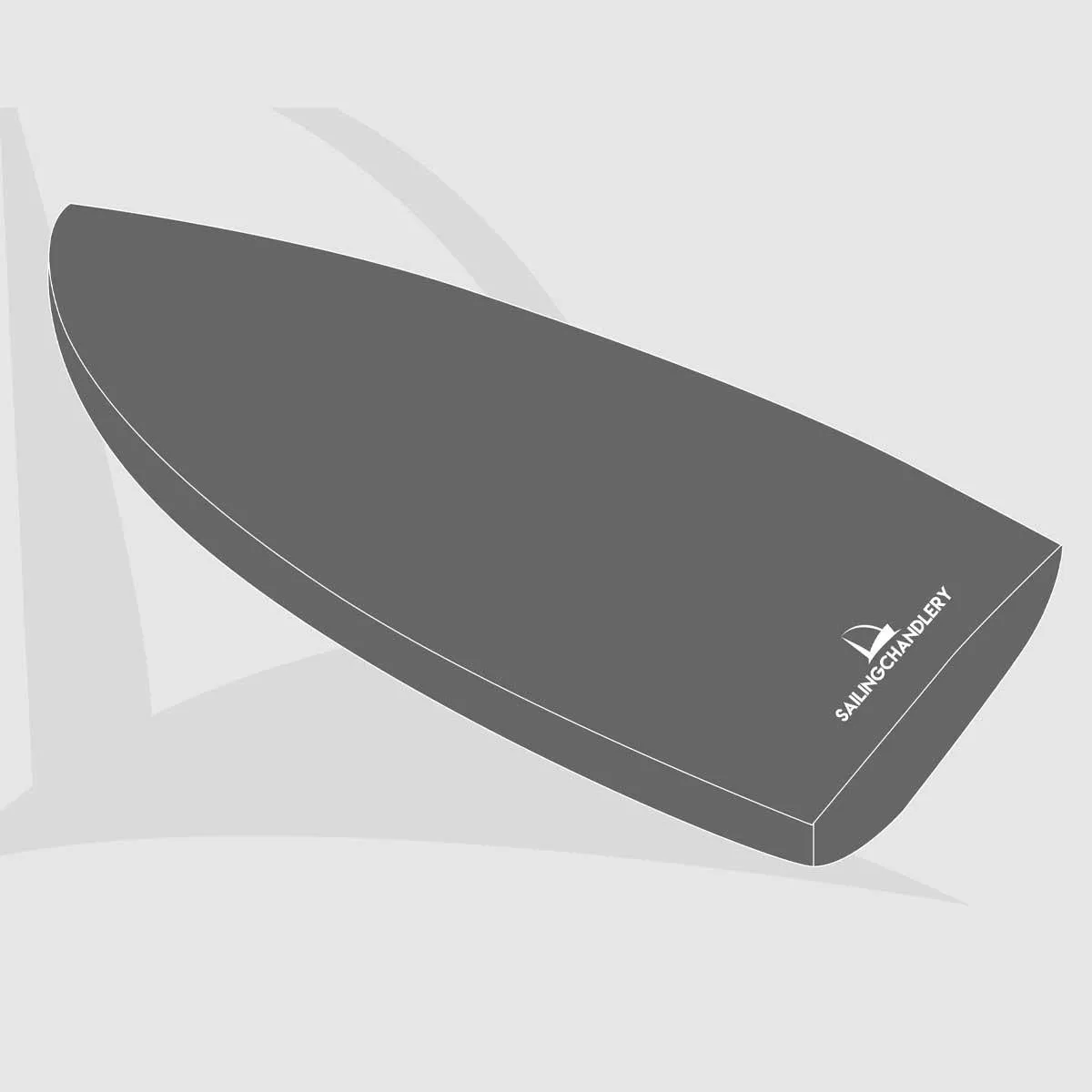 Wayfarer Boat Cover - PVC Grey - Mast Down