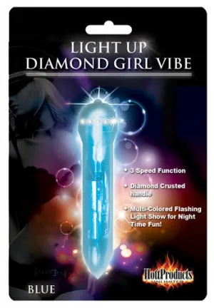 Wet Dreams Light Up Extreme Diamond Girl Vibe -  Blue