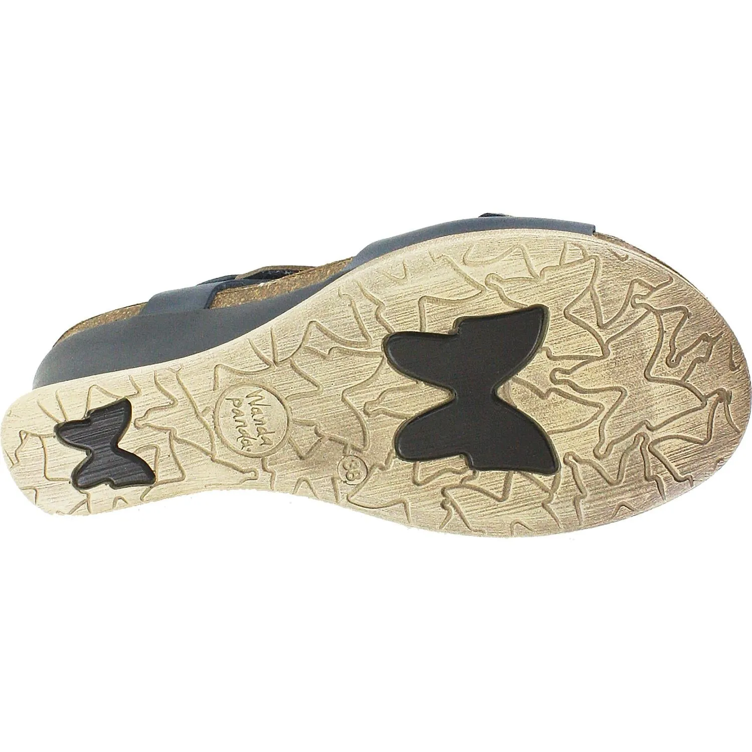 Women's Wanda Panda Madonna Marino Navy/Tan Leather
