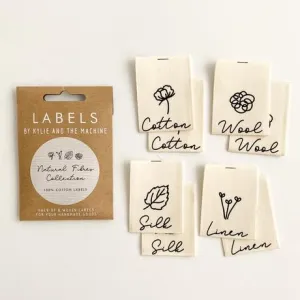 Woven Garment Label: Natural Fibers