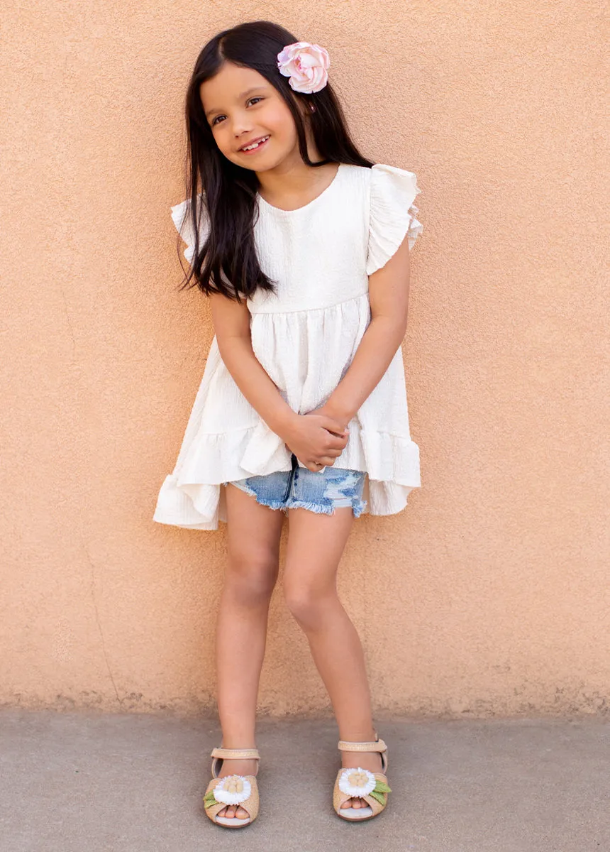 Zelda Top in Cream